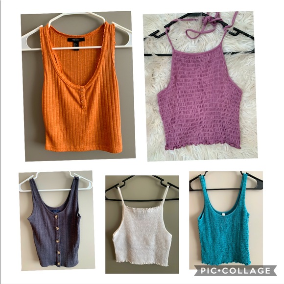 Tops - Crop Tank Tops